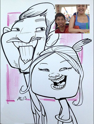 The Poconos Party Caricature Artists