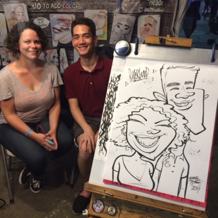 Macon Party Caricature Artist