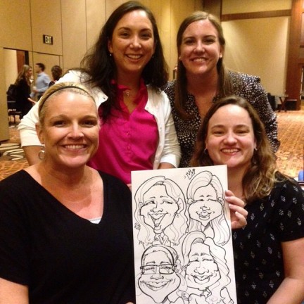 Dayton Party Caricatures