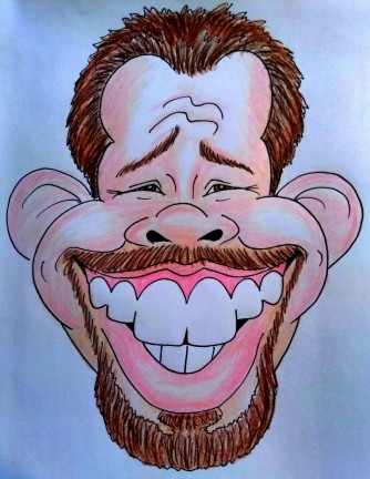 Gift Caricature Artist Chad