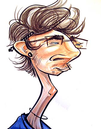 Party Caricature Artist Colin