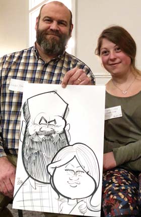 Muskegon Party Caricature Artist
