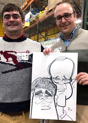 Muskegon Party Caricatures
