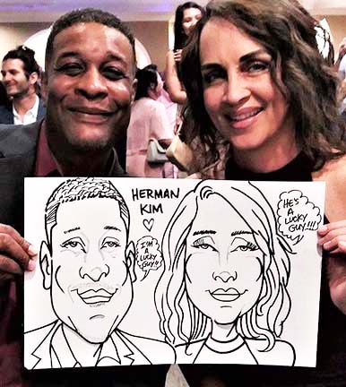 Los Angeles Party Caricature Artists