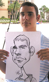 Tampa Party Caricaturist