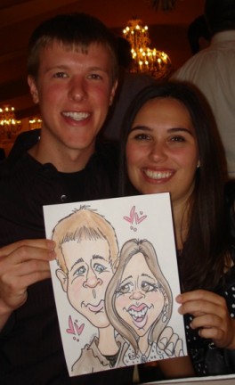 Chicago Party Caricatures