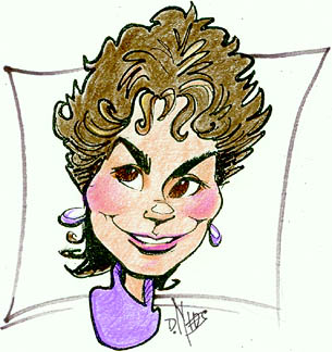 Party Caricature Artist Donna
