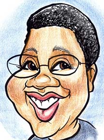 Party Caricature Artist Donna