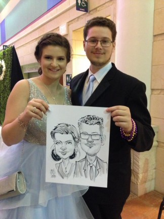 Houston Party Caricature Artists