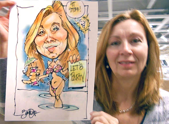 New York City - Manhattan Party Caricatures