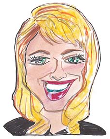 Party Caricature Artist Geraldine