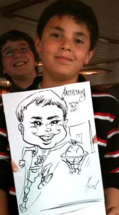 Atlantic City Party Caricature Artist