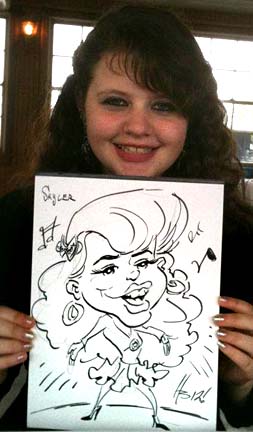 Atlantic City Party Caricatures