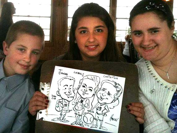 Atlantic City Party Caricature Artists