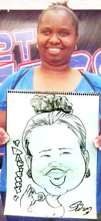 Akron Party Caricature Artist