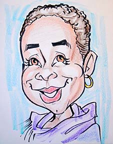 Party Caricature Artist Jeanette 