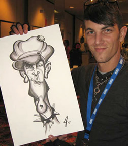 Wausau Party Caricatures