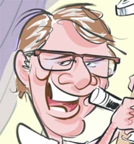 Party Caricature Artist John