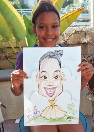 Los Angeles Party Caricatures