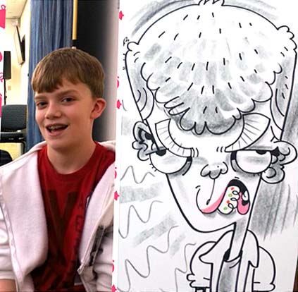 Houston Party Caricature Artist
