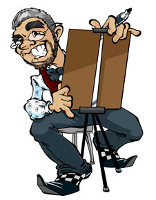 Caricature Artist Lar