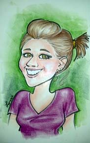 Party Caricature Artist Laura