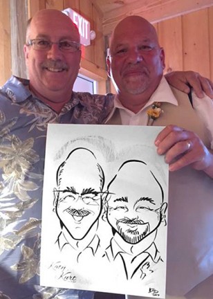 Zanesville Party Caricatures