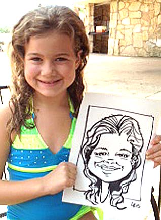 Oklahoma City Party Caricatures