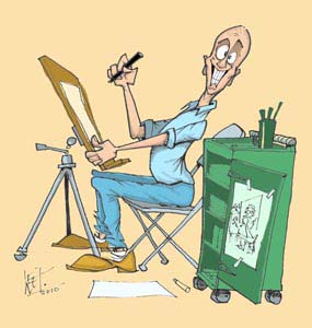 Party Caricature Artist Lee