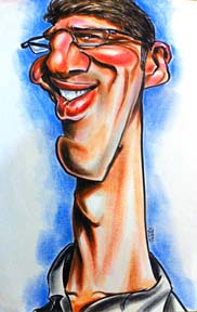 Party Caricature Artist Lorin