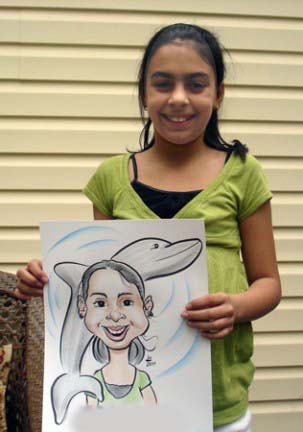 Central Long Island Party Caricatures