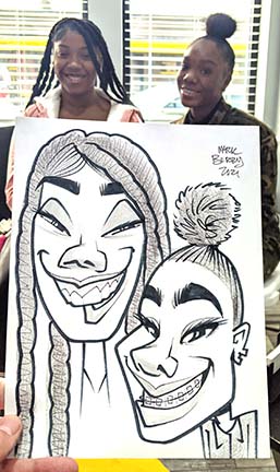 Detroit Party Caricature Artists