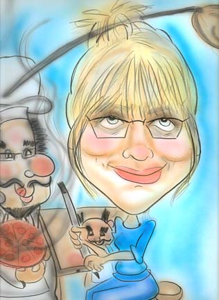Party Caricature Artist Melody
