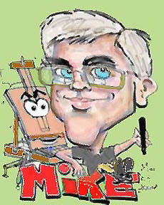 Party Caricature Artist Mike