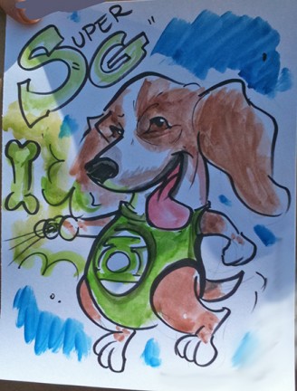 Albany Party Pet Caricatures