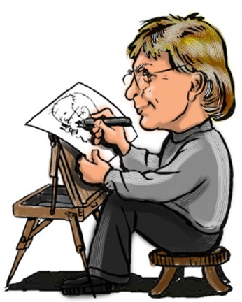 Digital Caricature Artist Ray