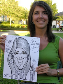 Tampa Party Caricature Artist