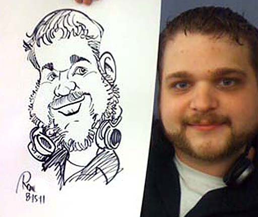 Cleveland Party Caricatures
