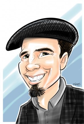 Digital Caricature Artist Ryan