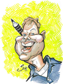 Party Caricature Artist Scott