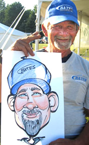 Akron Party Caricatures