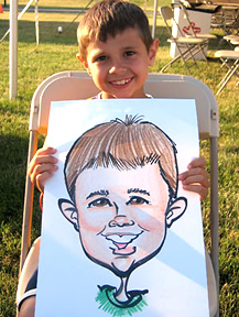 Akron Party Caricature Artist
