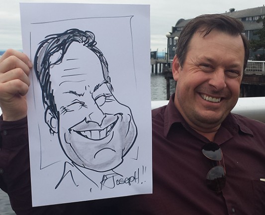Everett Party Caricature Artists