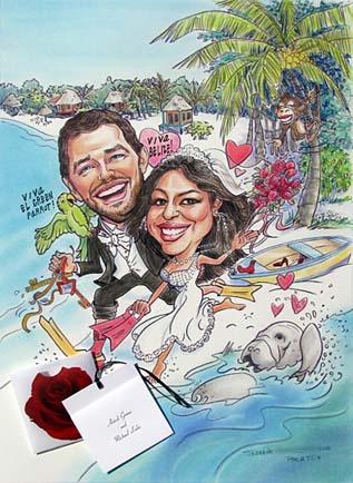 Dallas-Ft Worth Gift Caricature Artists