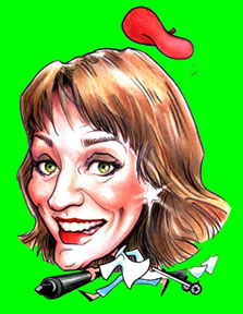 Party Caricature Artist Suzanne