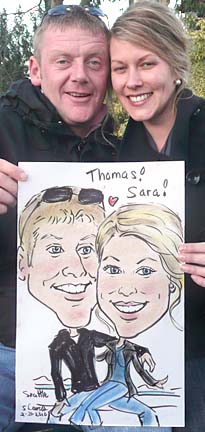 Napa Valley Party Caricatures