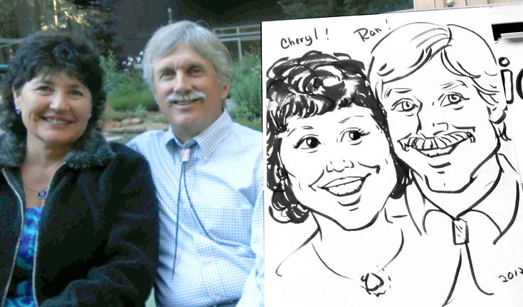 Napa Valley Party Caricature Artists