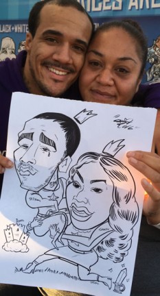 Seattle Party Caricatures
