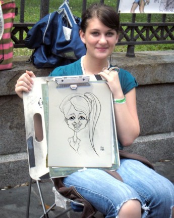 New Orleans Party Caricature Artist