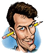 Illustration Caricature Artist Tom